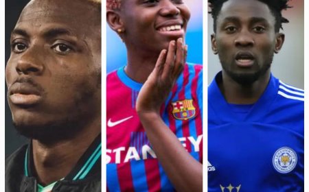 TOP 7 NIGERIAN FOOTBALLERS MALE AND FEMALE