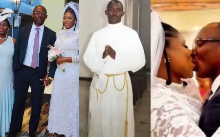 NIGERIAN CATHOLIC PRIEST EXITS HOLY ORDER, MARRIES U.S LOVER