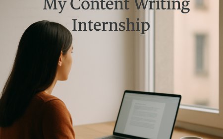 Reflections on My Content Writing Internship