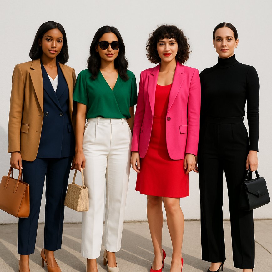Color Combinations Every Woman Should Have In Her Wardrobe