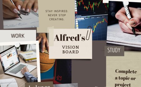 My vision board: Depicting a keen interest and knowledge of Sports Analysis