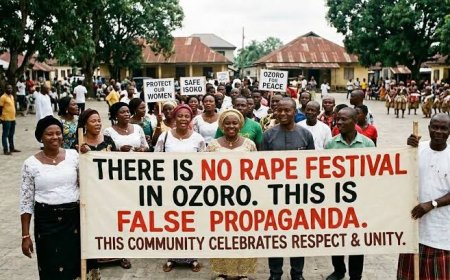 OUTRAGE AS WOMEN ARE HARASSED AT OZORO CULTURAL FESTIVAL, SUSPECTS IN CUSTODY