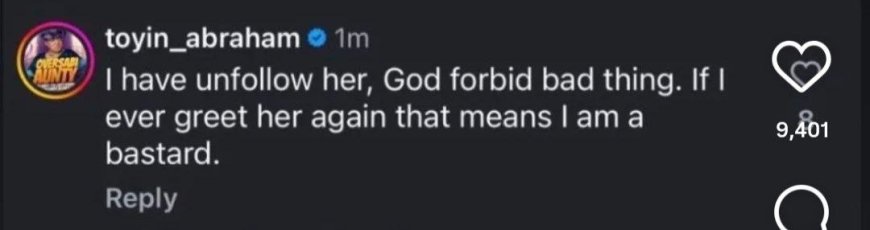 THE SNUB THAT BROKE NOLLYWOOD'S SILENCE: FUNKE AKINDELE AND TOYIN ABRAHAM'S RIFT FINALLY GOES PUBLIC