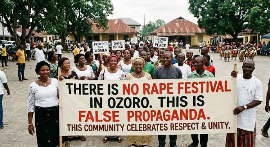 OUTRAGE AS WOMEN ARE HARASSED AT OZORO CULTURAL FESTIVAL, SUSPECTS IN CUSTODY