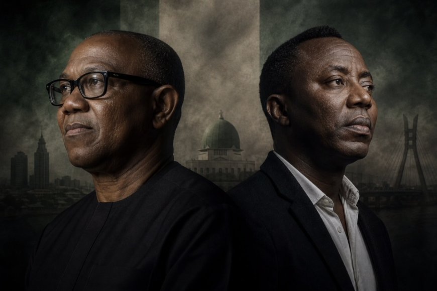Sowore vs Peter Obi: Two Different Visions of Change in Nigeria