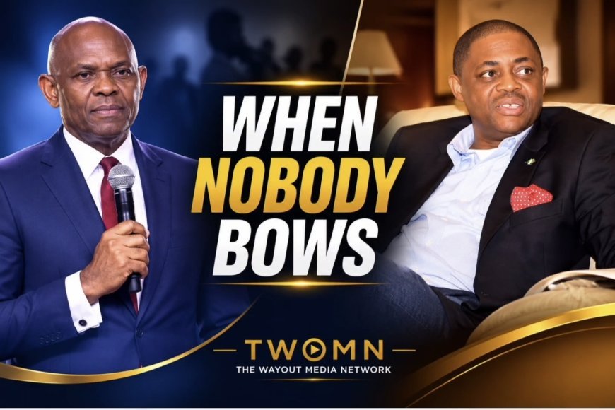 When Nobody Bows: What Tony Elumelu and Fani‑Kayode Teach Us About Power